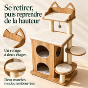 Alcôve — XL · Bois clair & Crème