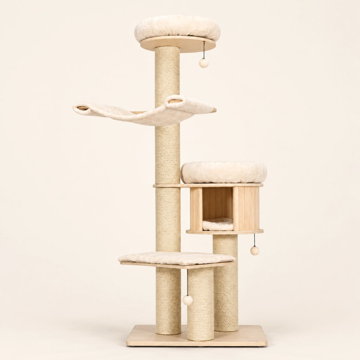 Atlas — XL · Bois naturel & Crème