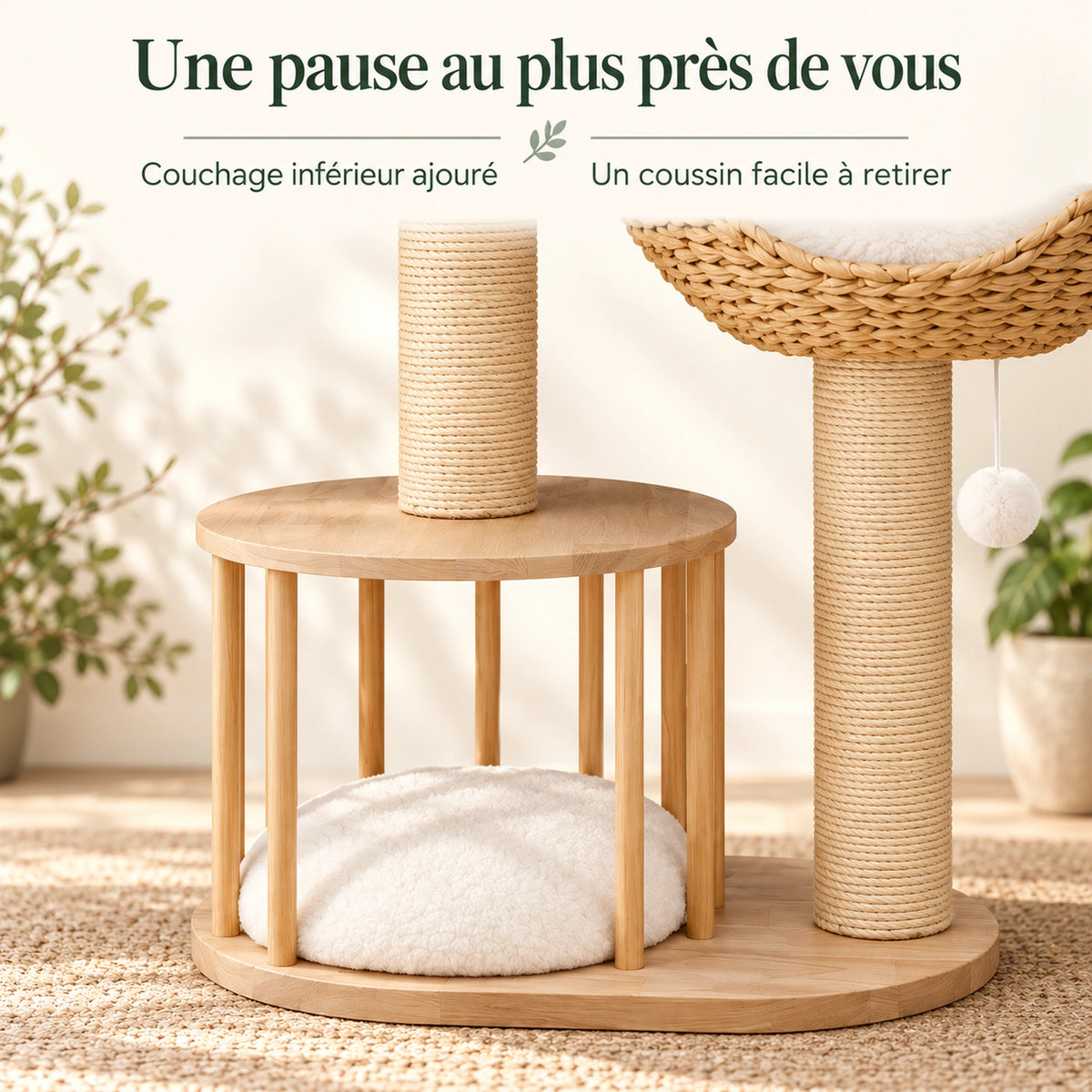 Duo — L · Naturel & Écru