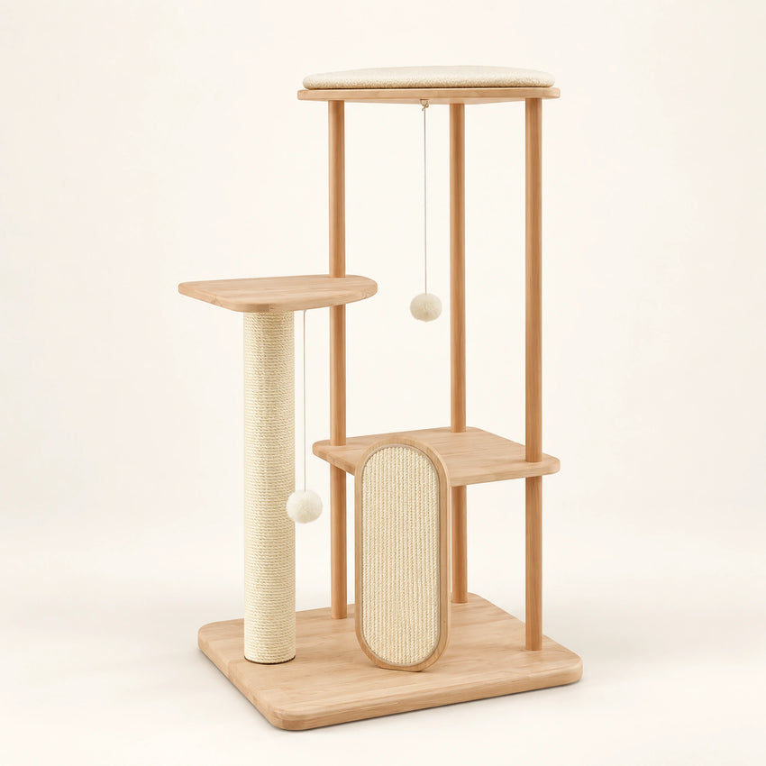 Épure — L · Bois clair & Écru