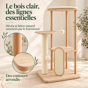 Épure — L · Bois clair & Écru